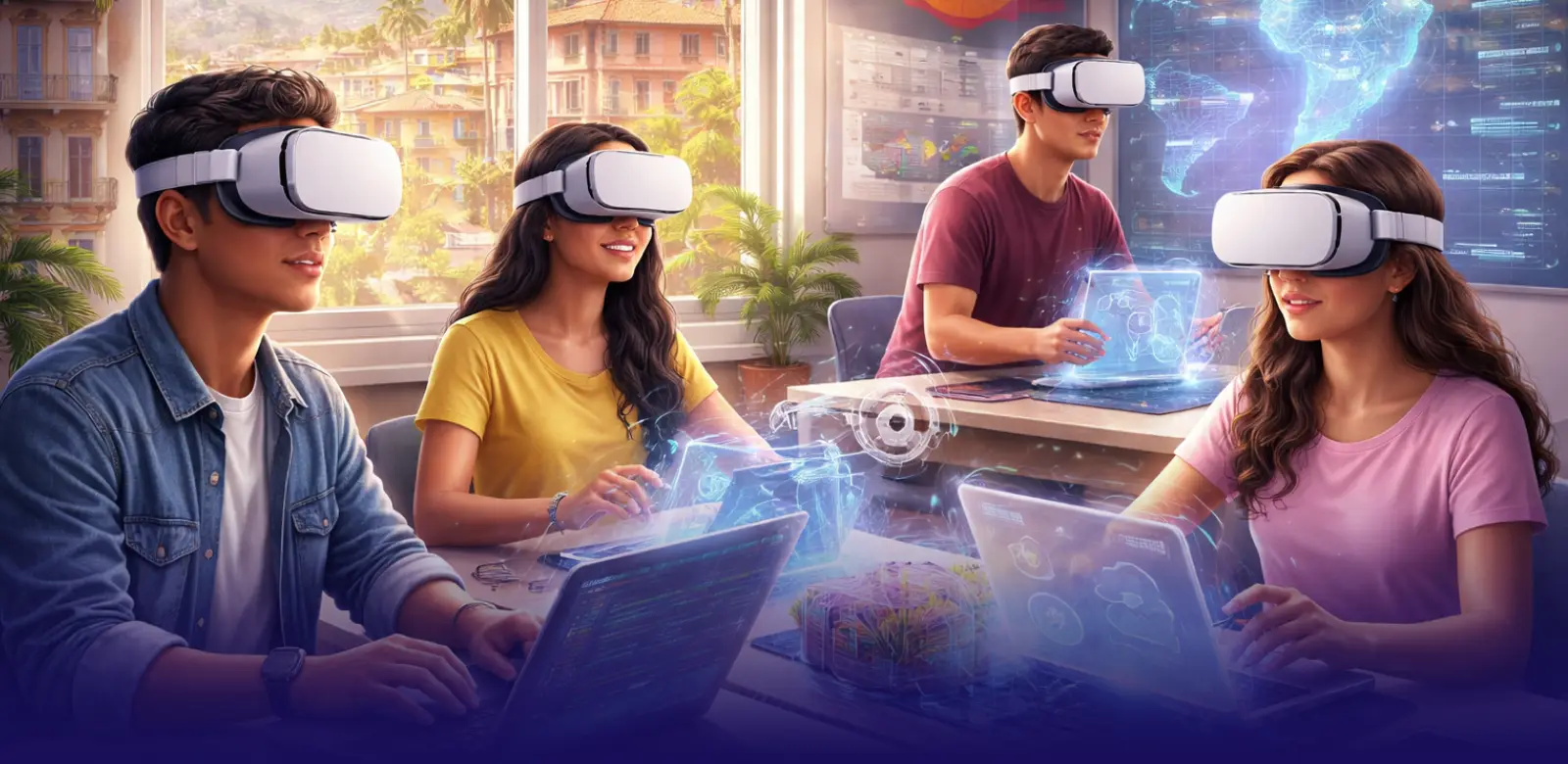 De la conectividad al aprendizaje aplicado: tecnologías inmersivas y habilidades digitales en Latinoamérica