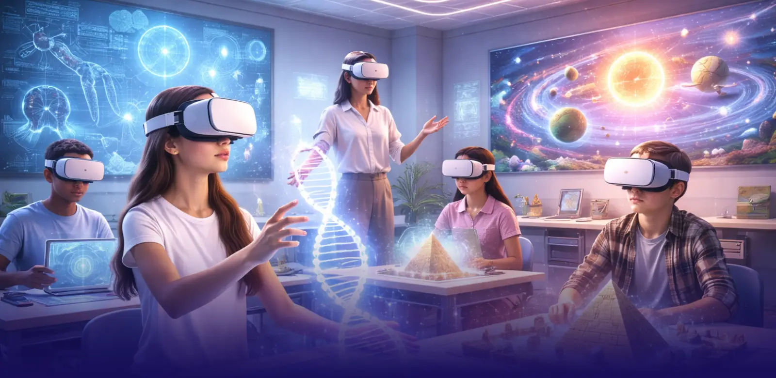 Tendencias tecnológicas en educación hacia 2026: IA, XR y nuevos modelos de aprendizaje