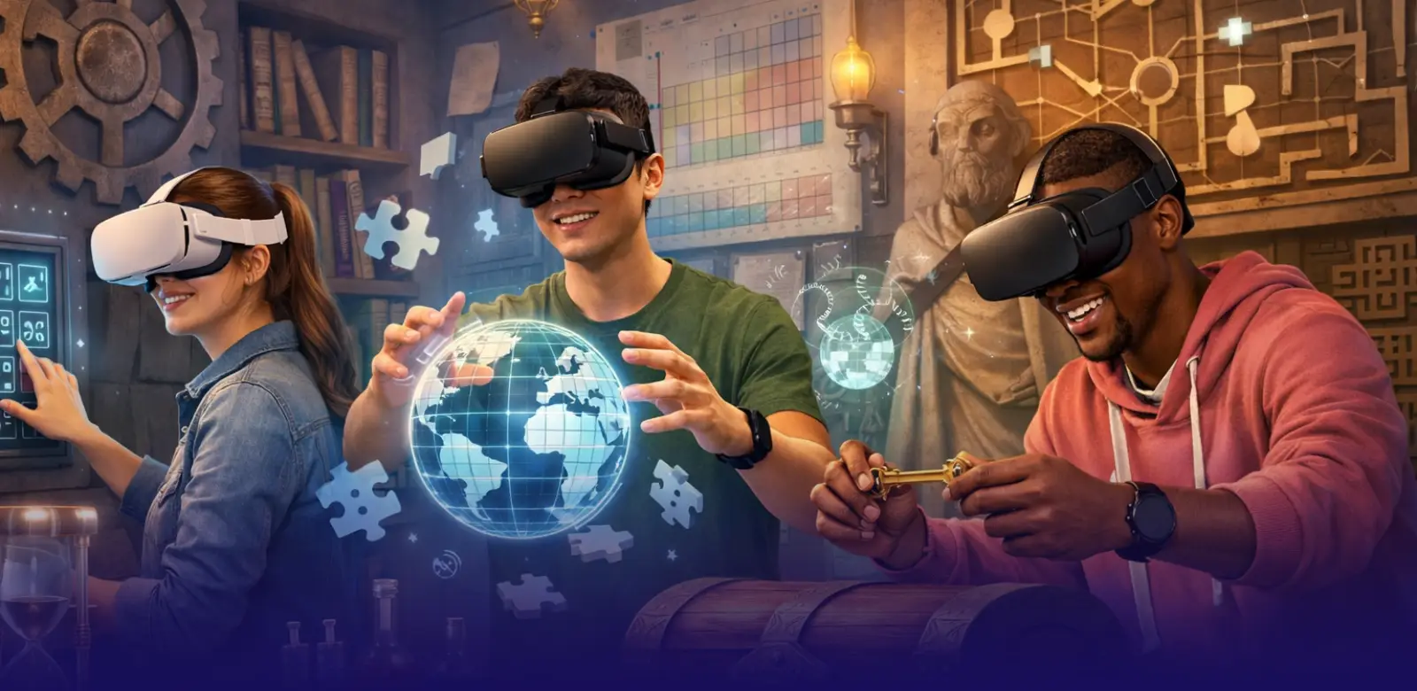 Desarrollo de pensamiento crítico mediante escenarios inmersivos en educación universitaria